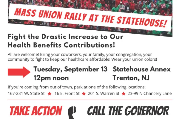 Mass Union Rally at the Statehouse!!!