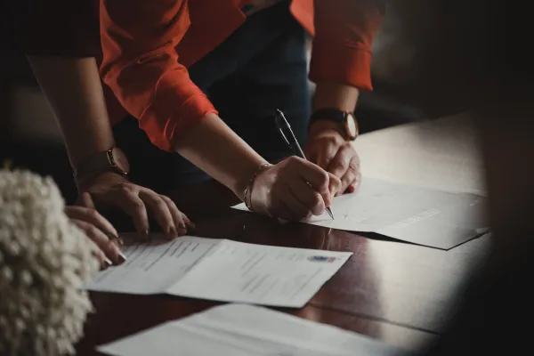 Contract signing