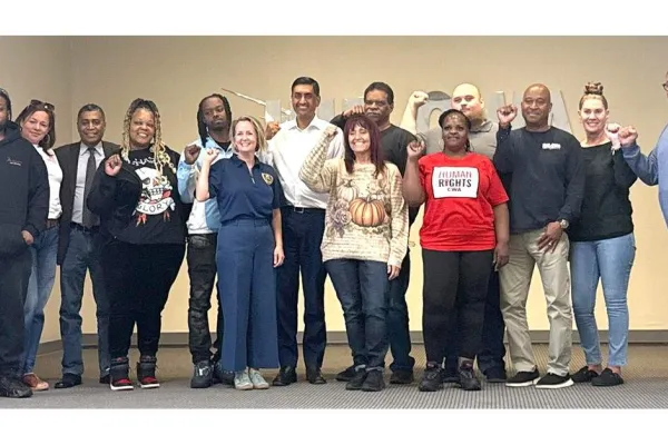 IUE-CWA Members Met With Rep. Khanna in Dayton