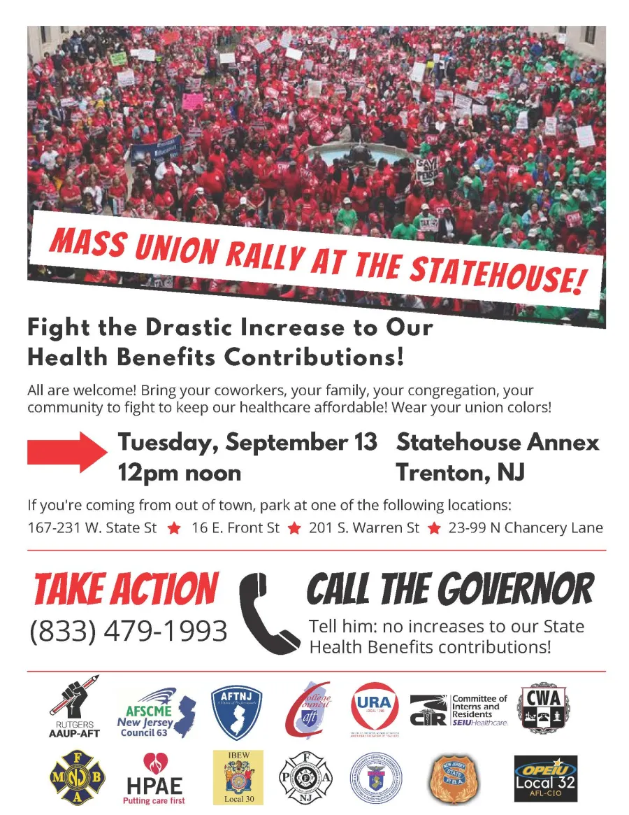 Mass Union Rally at the Statehouse!!!