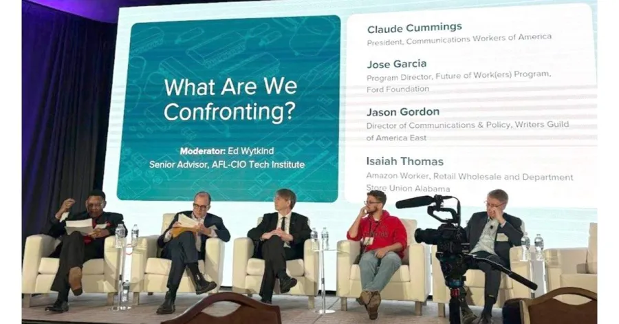 CWA President Cummings at AFL AI Symposium