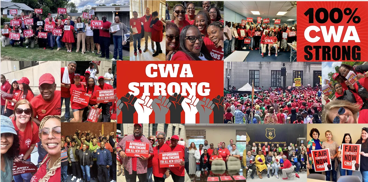 Photo Collage of Local 1040 Members